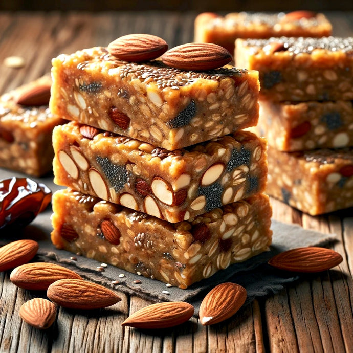 Homemade Oatmeal Bars: High Protein and Fiber, Low in Sugar