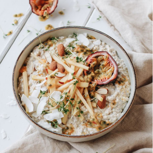 healthy protein oatmeal