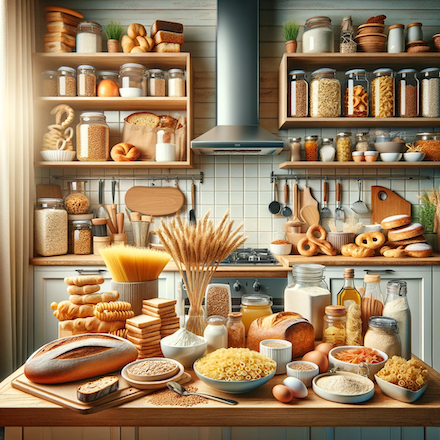 common foods with gluten