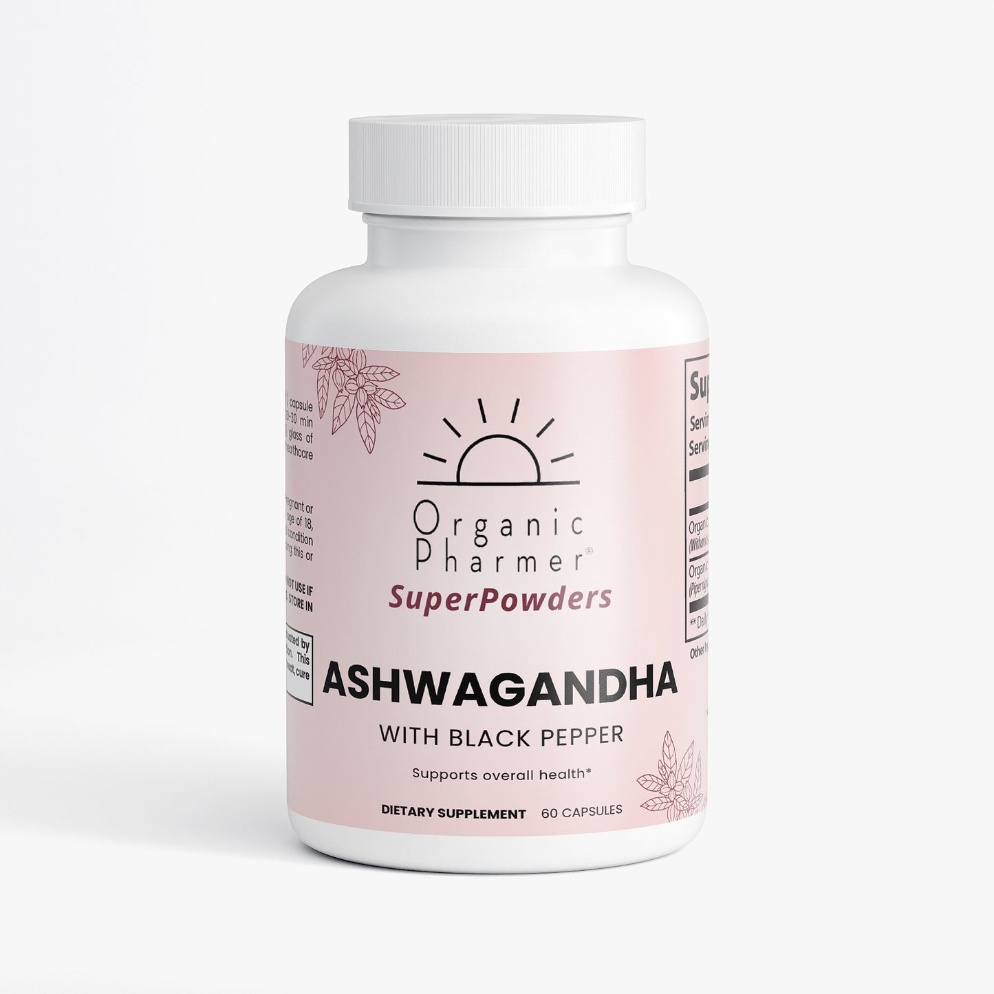 Ashwagandha with Black Pepper - Premium Adaptogen Capsules for Daily Wellness