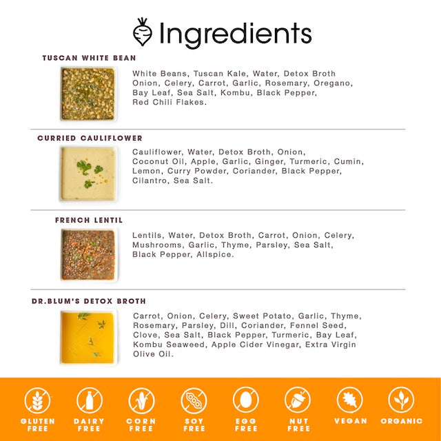 best soup ingredients for fasting mimicking