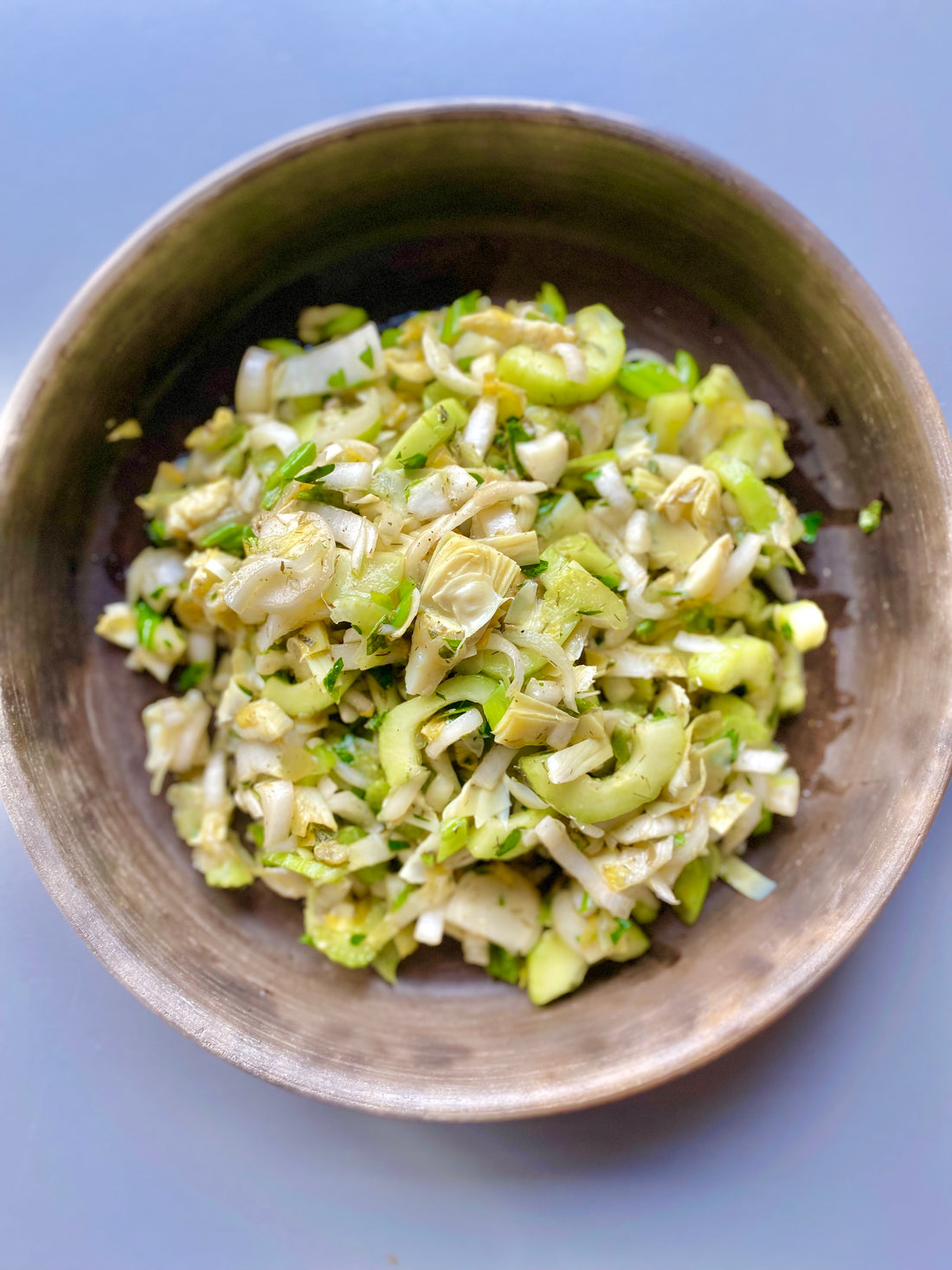 Mediterranean Artichoke Salad. A plant-based, dairy and gluten free recipe, easy to prepare. Try it out and enjoy the benefits on your gut health!