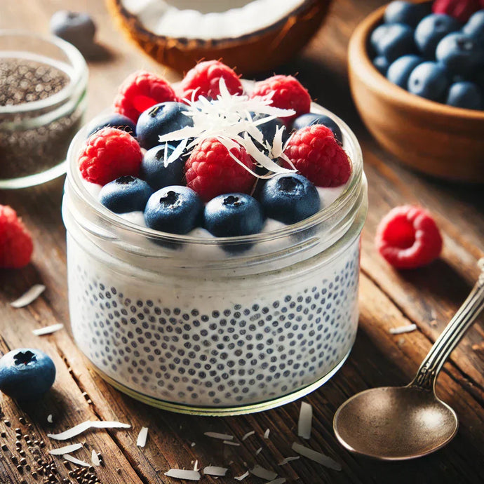 Sugar Free Breakfast: Coconut Chia Pudding