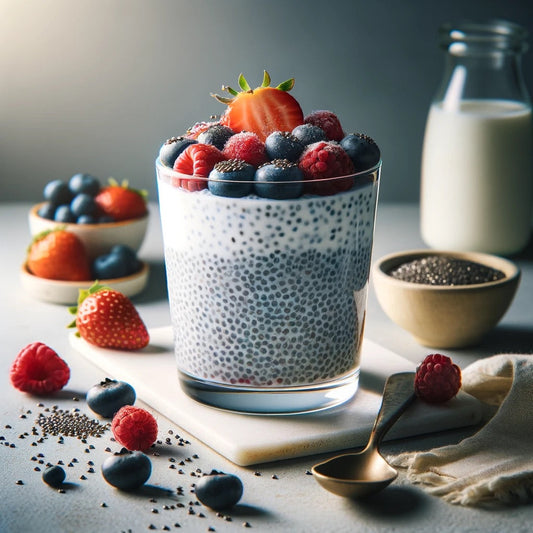 sugar free protein rich chia pudding