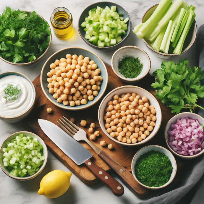 Fresh Herbed Chickpea Salad: Perfect Protein-Packed Lunch