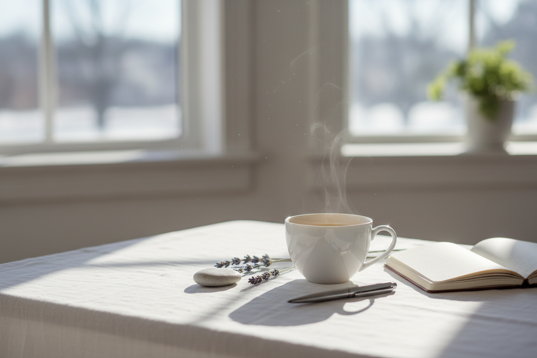 warm beverages restful winter self care and mindful wellness