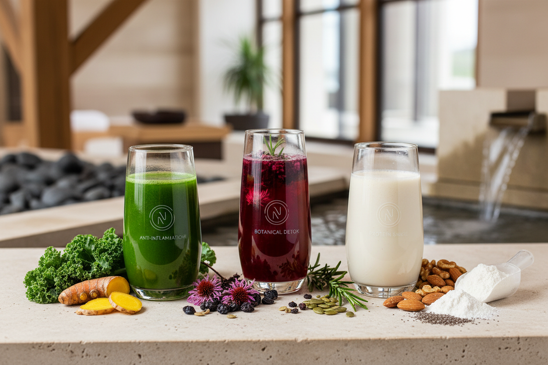 Comparison of anti-inflammatory, detox, and power protein cleanses with organic whole food ingredients