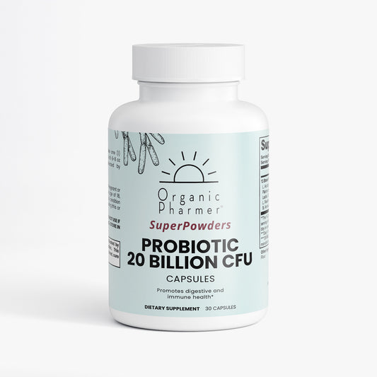 Multi-Strain Probiotic Capsules - 13 Beneficial Bacteria for Digestive & Immune Support