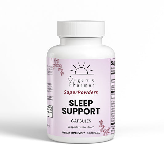 Natural Sleep Support Capsules - Melatonin, Magnesium & Calming Botanicals