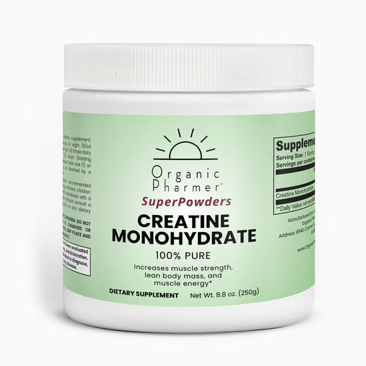 Pure Creatine Monohydrate Powder - Unflavored Muscle Support Supplement