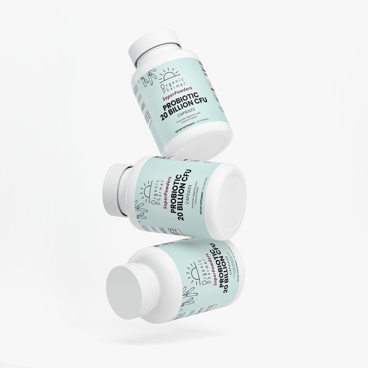Multi-Strain Probiotic Capsules - 13 Beneficial Bacteria for Digestive & Immune Support
