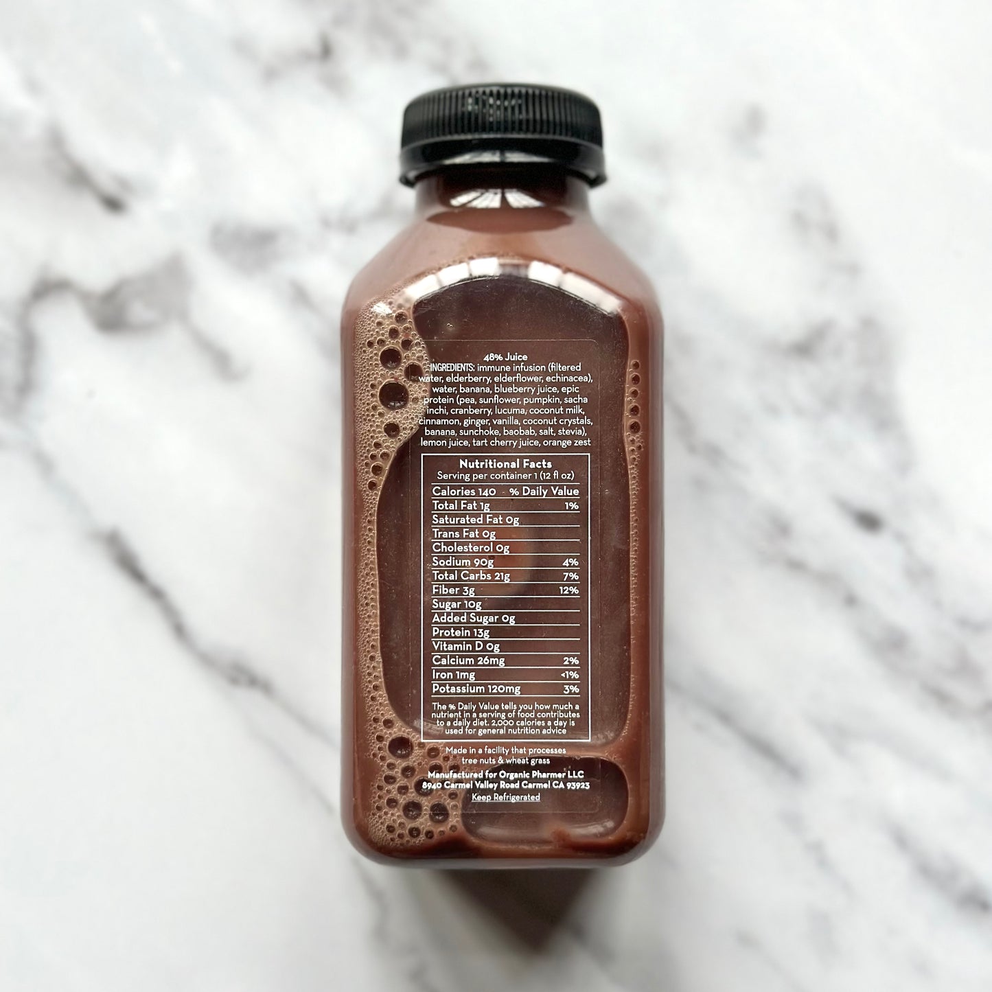 protein shake nutrition

