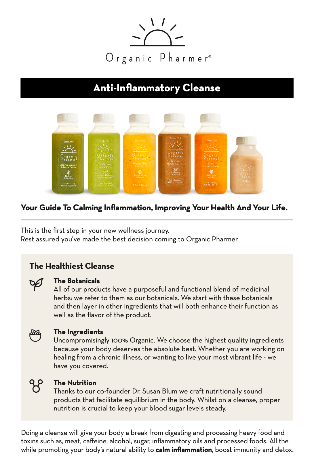 anti inflammatory cleanse