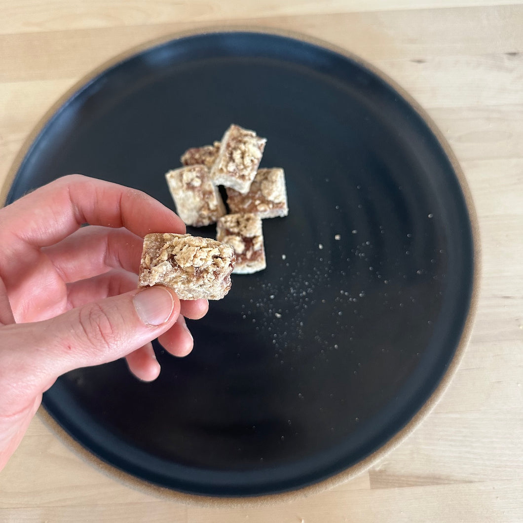 raspberry oat squares