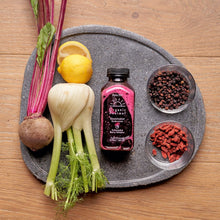 Staminator is a healthy v8 beverage bursting with vegetables, no fruit and is great if you experience headaches, low energy or lots of stress. Schisandra berry is an adaptogenic herb that helps the body manage stress. Always organic, plant based and gluten free, dairy free, corn free, soy free, egg free, and toxic oil free.
